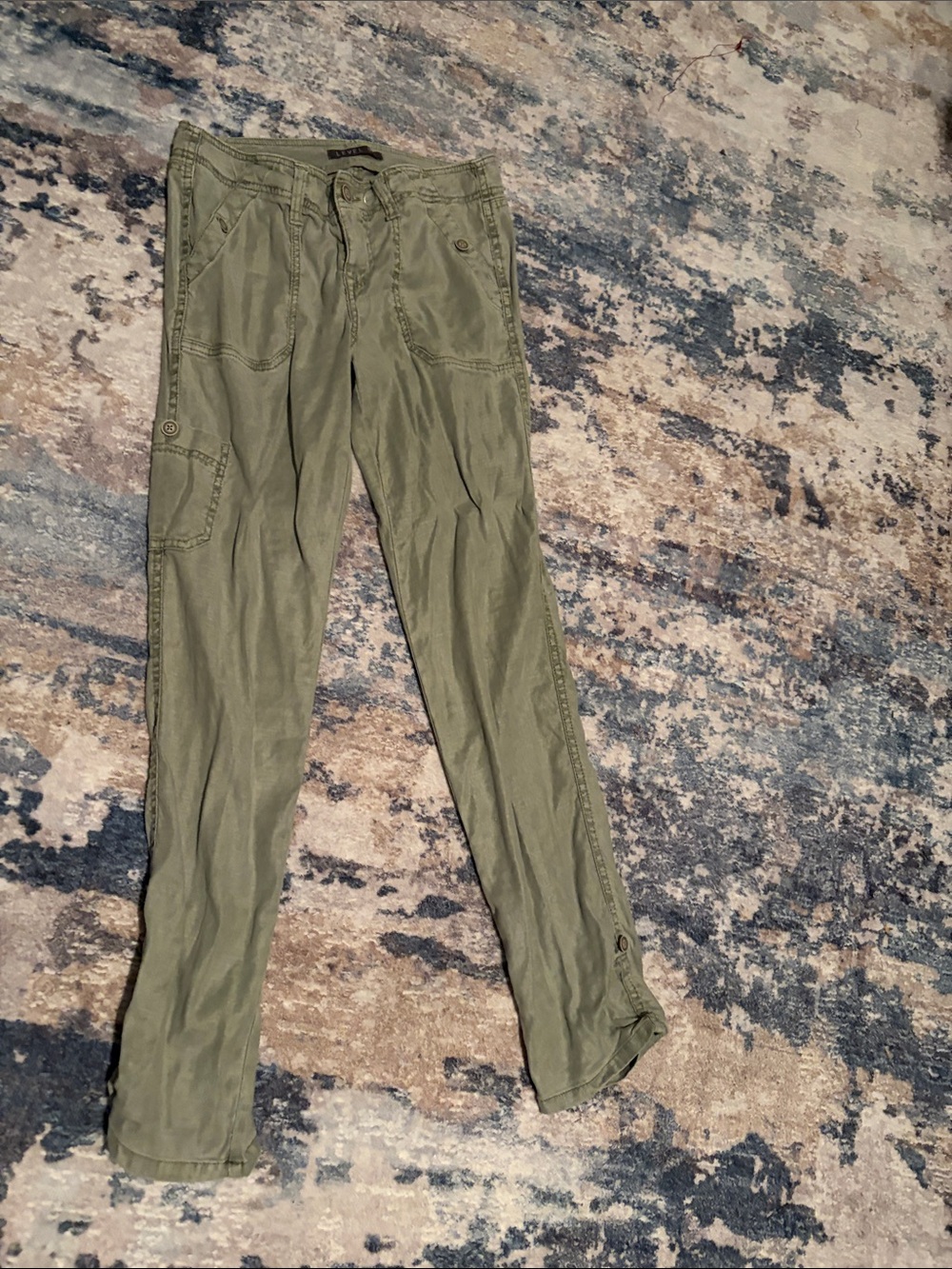Level 99 Olive Straight-Leg Women’s Jeans